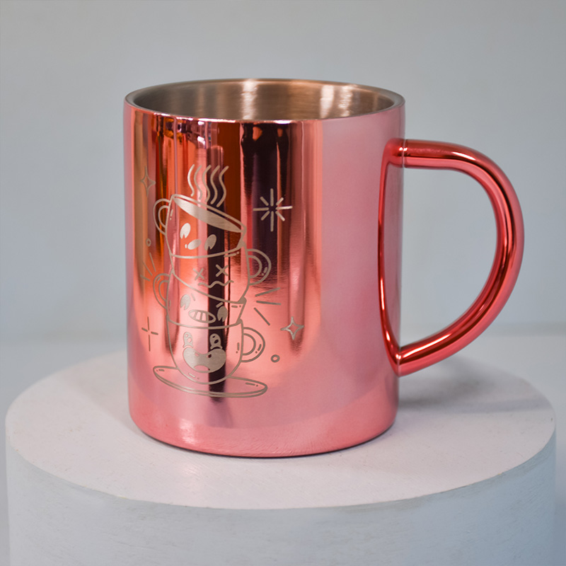 Metalltasse mit Gravur "WildCup" – Bild 4